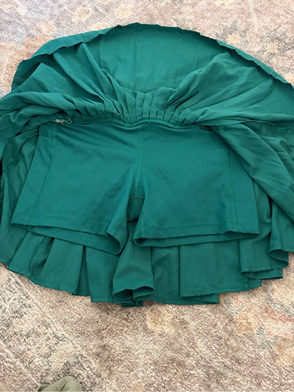 all in motion Green Pleated Skirt Set with Matching Tank - Picture 8 of 8